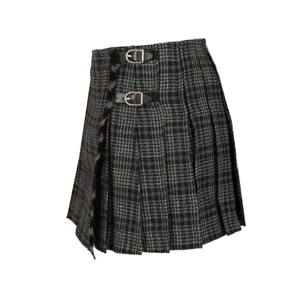 Durazzi Milano Women Wool Kilt Skirt
